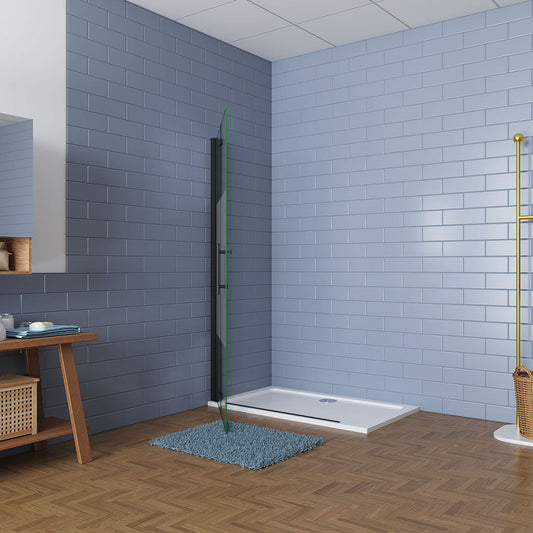 ozean 86 Falttür H195cm Duschtasse 100x90 für badezimmer