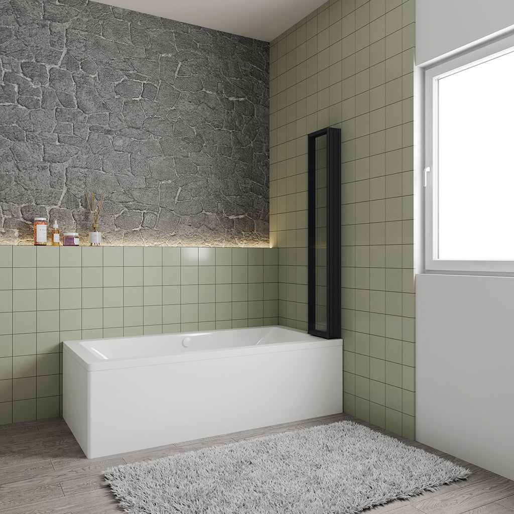 ozean Badewannenfaltwand 100 cm badezimmer ideen