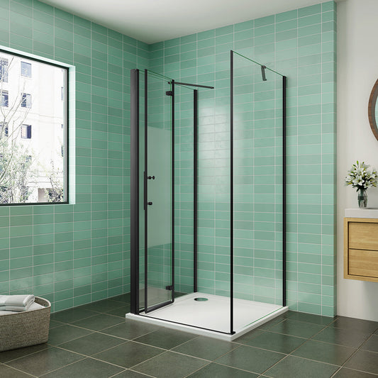 ozean Duschkabine 100x90 Falttür U FORM cm für badezimmer