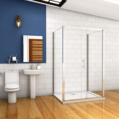 ozean Duschkabine 120x70 U Form Schiebetür cm für badezimmer