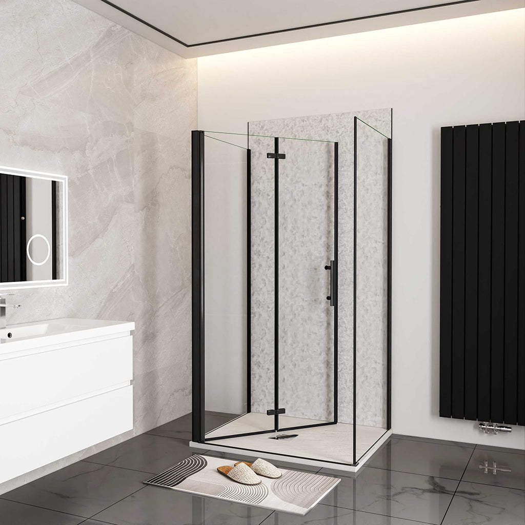 ozean Duschkabine 80x80 Falttür U Form Dusche cm für badezimmer