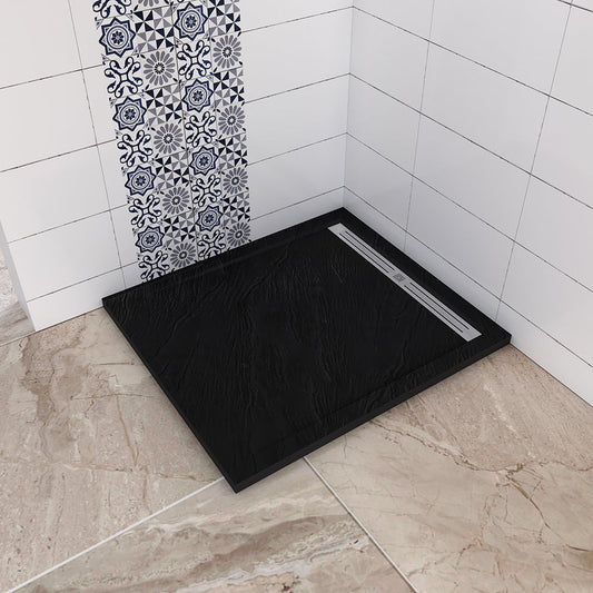 ozean Duschtasse 120X90 Ablaufgarnitur cm für badezimmer