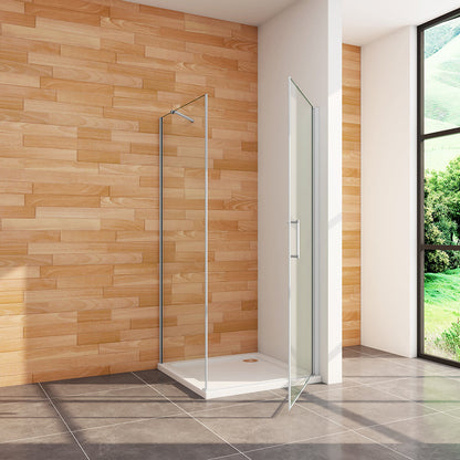 ozean Glasdusche 70x80 Drehtür Seitenwand Duschtasse cm für badezimmer