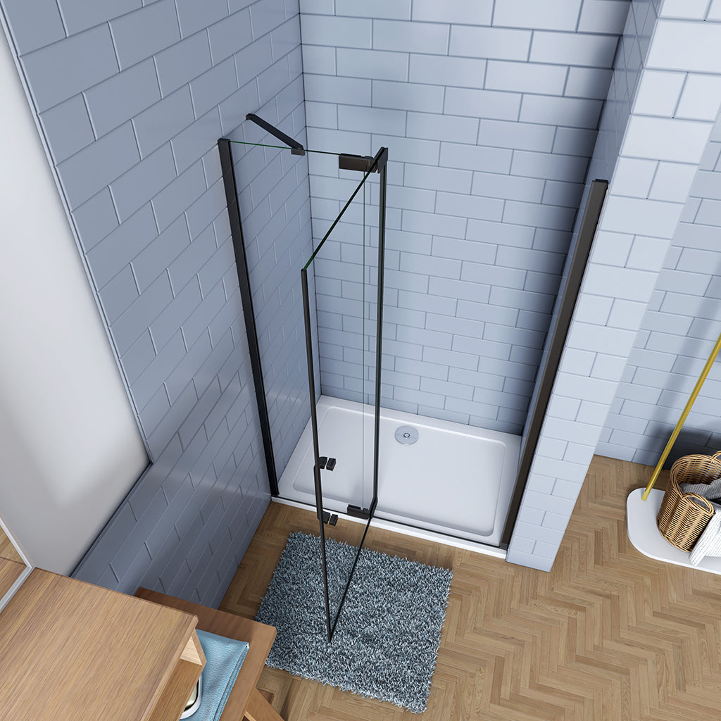 ozean Glasdusche 90 Drehtür Duschtasse 170X90 cm badezimmer ideen