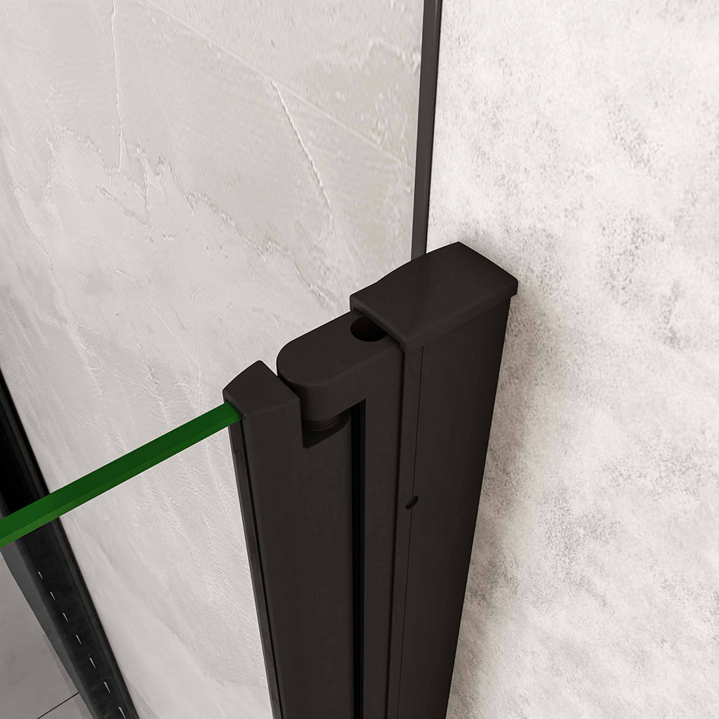 ozean Glasdusche Walk in Falttür Dusche 86 cm für badezimmer