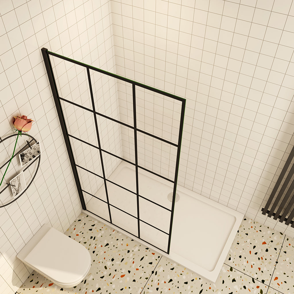 ozean Glaswand Dusch 100 W10BAG 268B cm für badezimmer