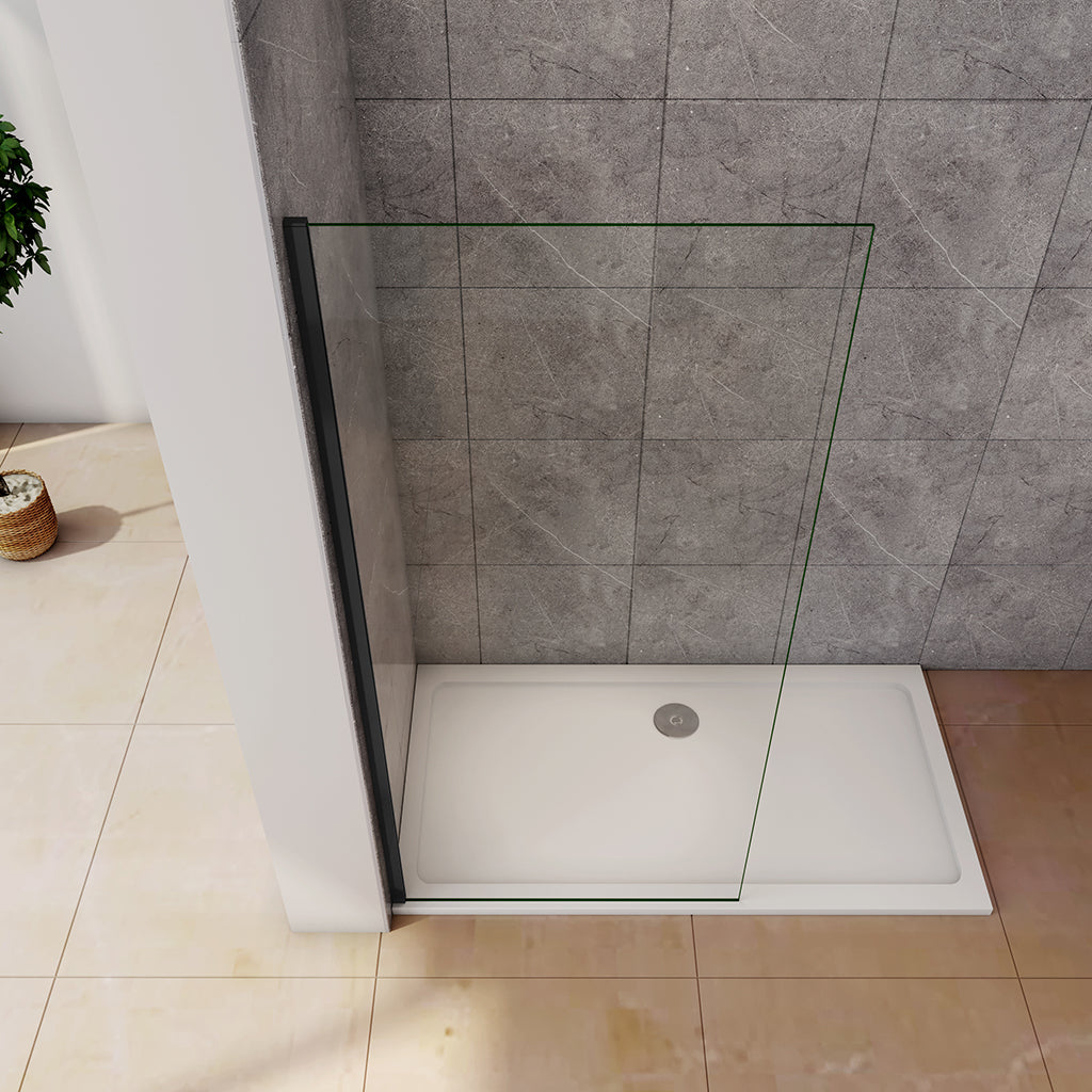 ozean Glaswand Dusch 130 cm badezimmer ideen