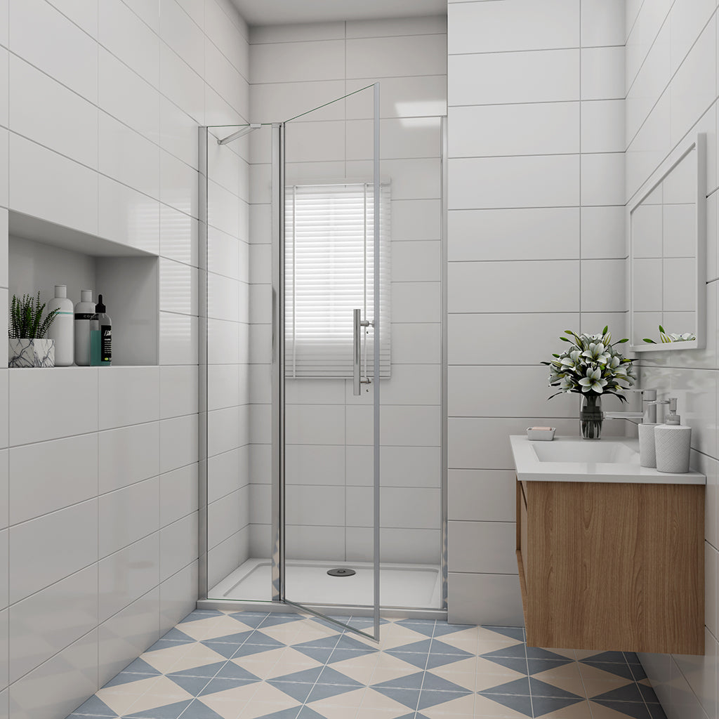 ozean Nischentür 80 Drehtür Duschtasse 100X80 PK3 cm für badezimmer