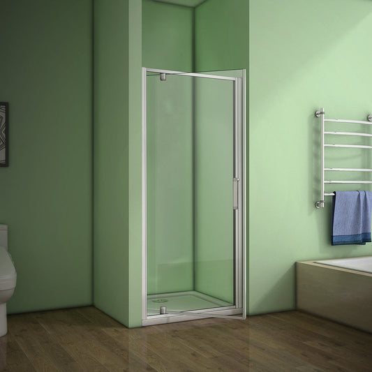 ozean Nischentür 80 Drehtür Duschtasse 100X80 PR M cm für badezimmer