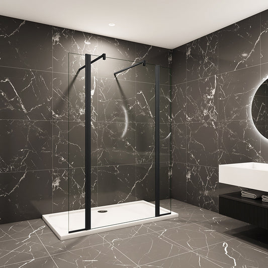 ozean Walk IN Duschwänd H200cm mit 2 Falttür 110+30+30 badezimmer ideen