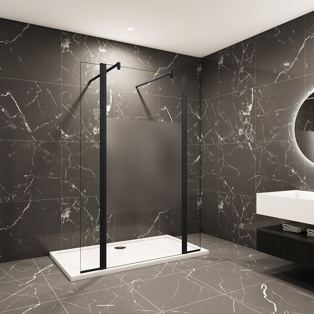 ozean Walk IN Seitenwand mit 2 Falttür 120+40+40 cm badezimmer ideen