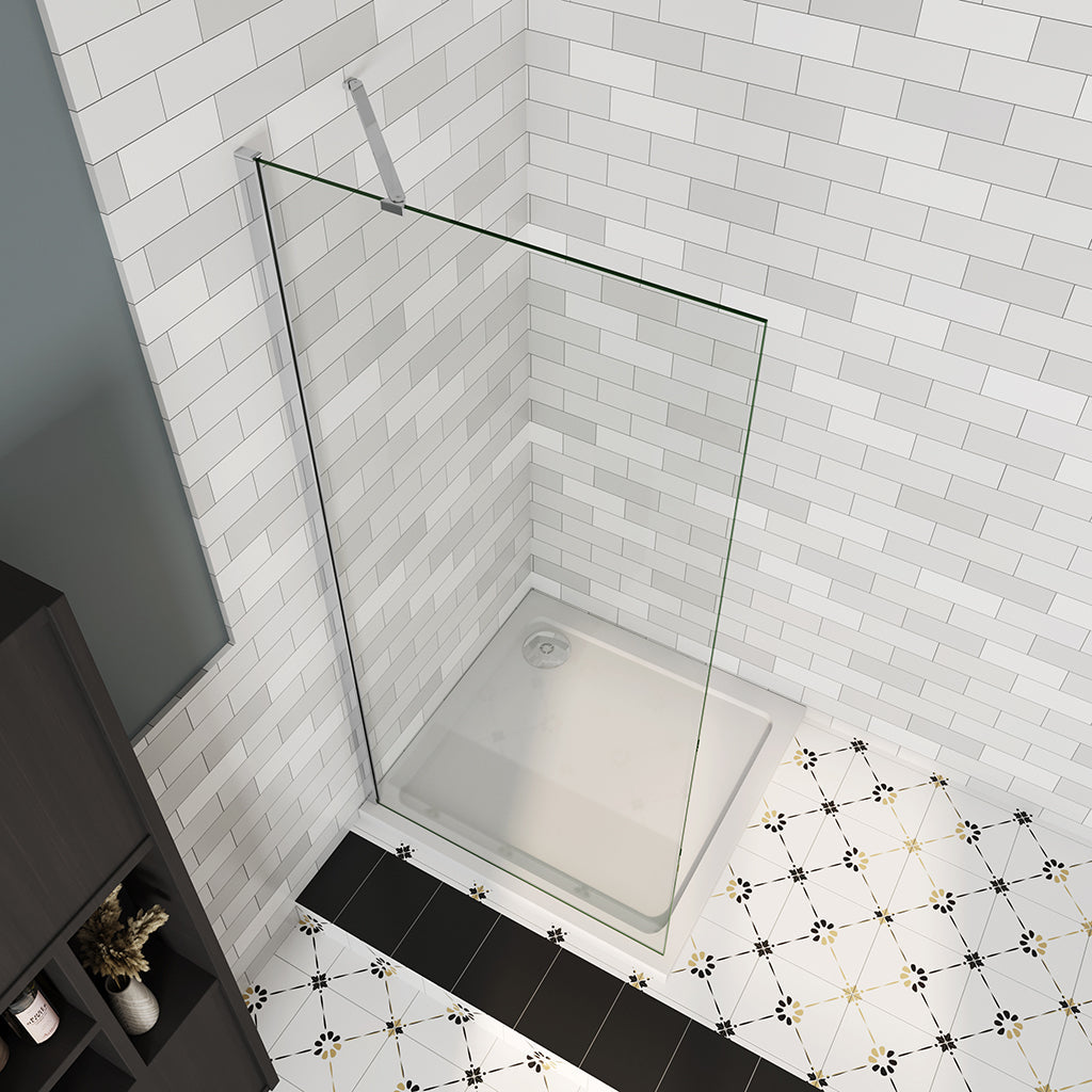 ozean Walk In begehbar Duschwänd Dusche 76x185 cm für badezimmer