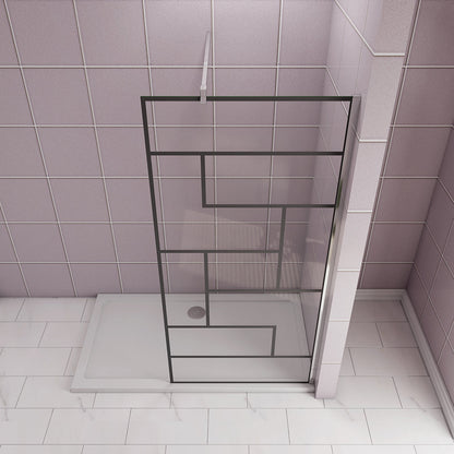 ozean Walk in Duschwand Dusche 100 W10BA131 cm