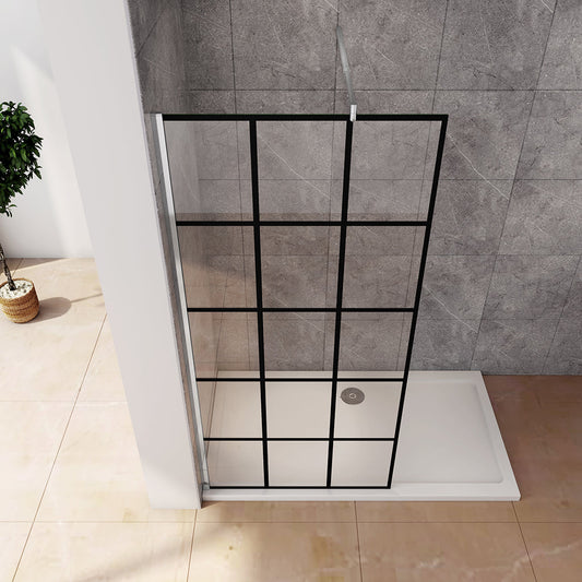 ozean Walk in Duschwand Dusche 120 W12BAG123 cm