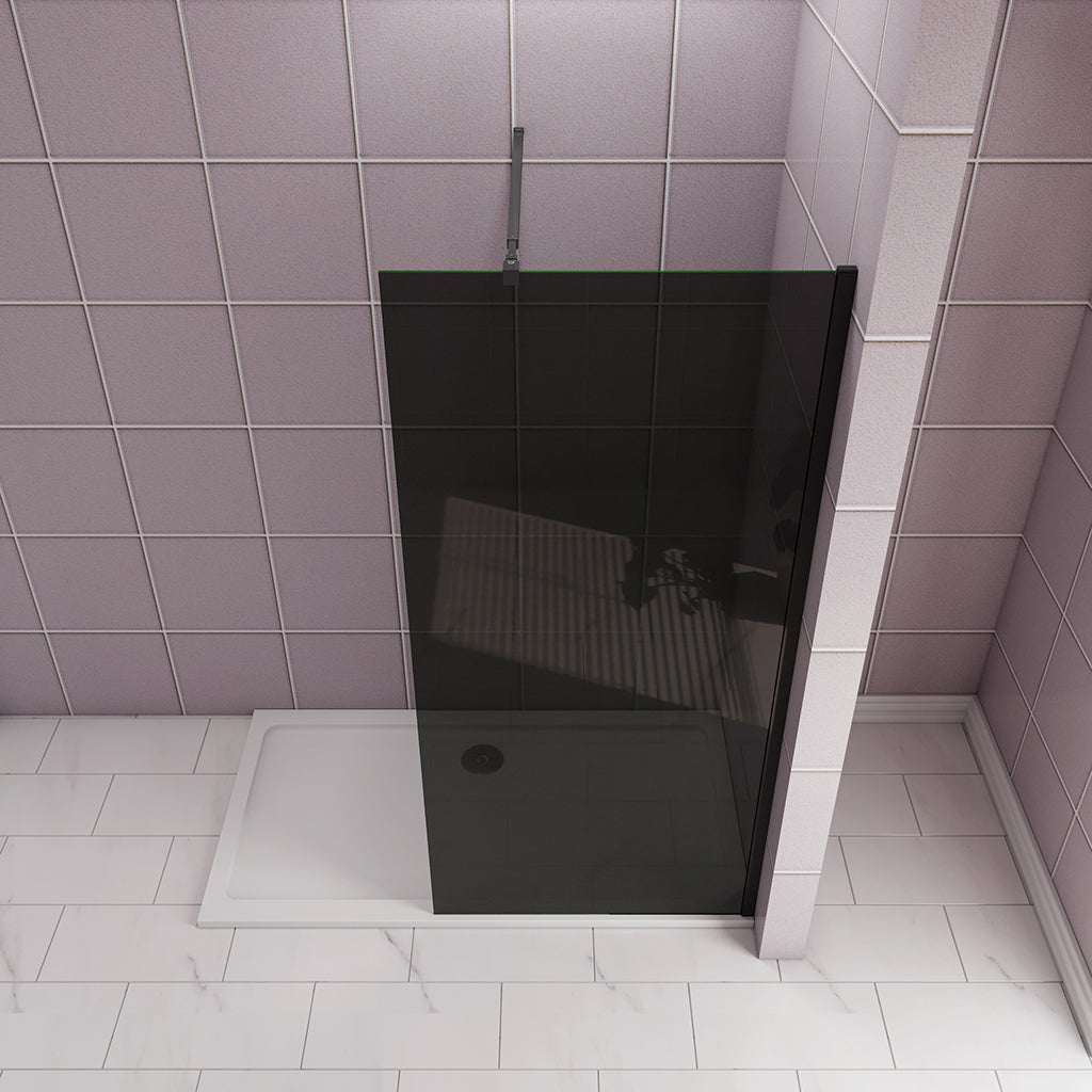 ozean Walk in Duschwand Schwarz Dusche 80 W8GP084B cm badezimmer ideen