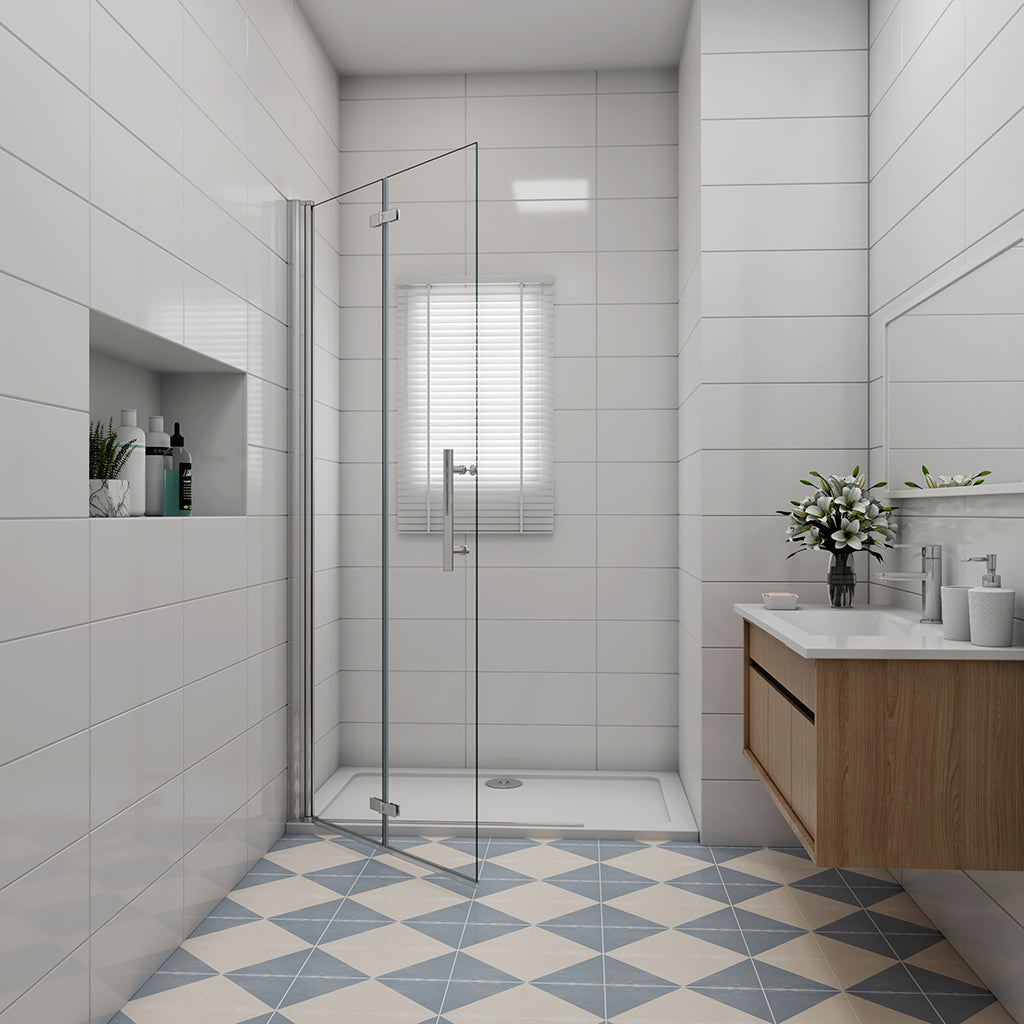 ozean Walk in Falttür Duschtür Dusche 76 cm für badezimmer