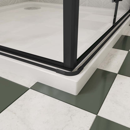 ozean duschkabine 120x76 H185 cm duschkabinen eckeinstieg duschwanne ablaufgarnitur badezimmer ideen