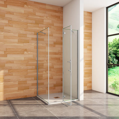 ozean nano glas 90x70 Drehtür Seitenwand cm für badezimmer