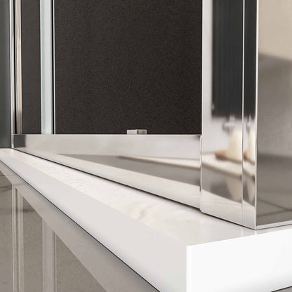 ozean schiebe duschkabine glasschiebetür 120x80 H190 cm