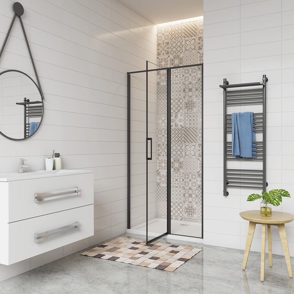 ozeansanitaer 100 Drehtür Duschtasse 100x70 PD3 10B 17GRQ cm für badezimmer