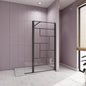ozeansanitaer 140+30 Walk in Dusche Duschrückwänd cm für badezimmer