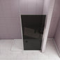 ozeansanitaer Walk in Duschwänd Deckenstuetze Dusche 80 cm für badezimmer