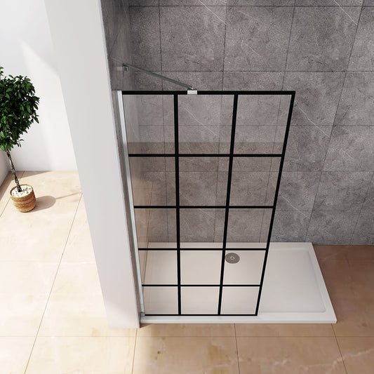 ozeansanitaer Walk in Duschwänd Dusche 120 cm W12BAG070 für badezimmer