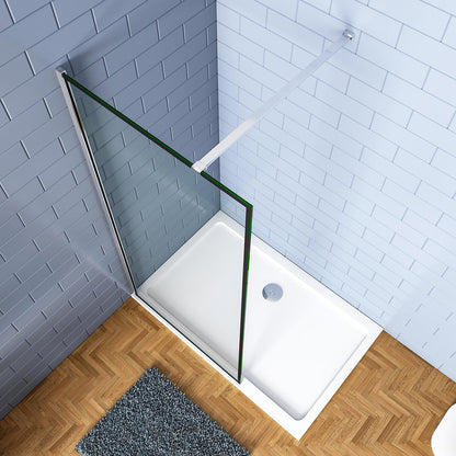 ozeansanitaer Walk in Duschwand Dusche 90 W9BBK130 cm