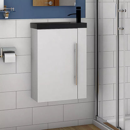 Badezimmermöbel Set 44.5 cm Waschbecken mit Unterschrank