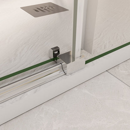 schiebe duschkabine glasschiebetür 100x80 H195 cm badezimmer ideen