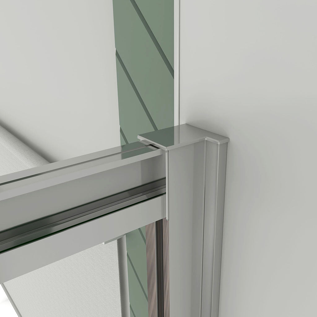 schiebe duschkabine glasschiebetür 120x90 H190 cm DIY badezimmer ideen