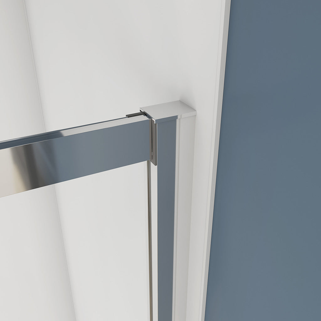 schiebe duschkabine glasschiebetür 140 H190 cm für badezimmer