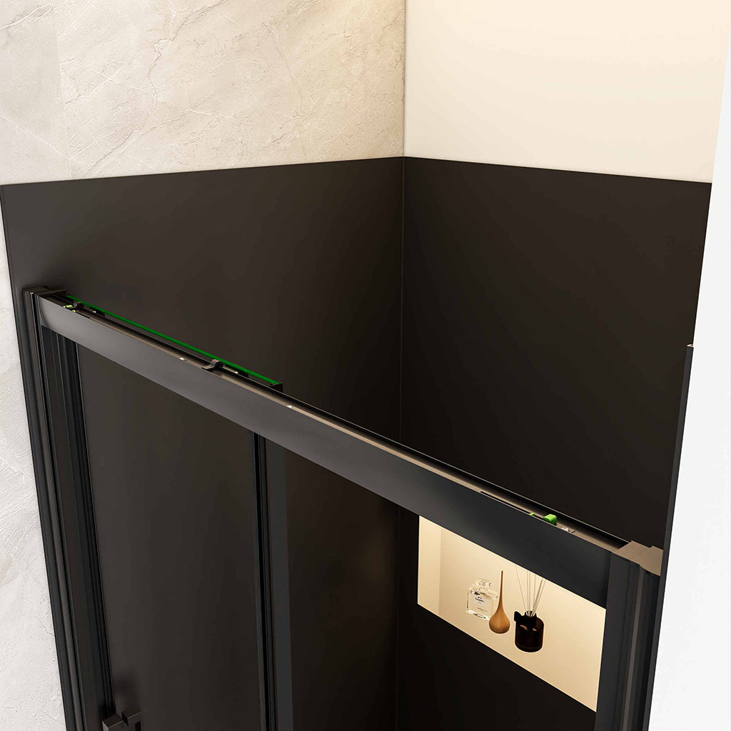 schiebe duschkabine schiebetür 140 H195 cm badezimmer ideen