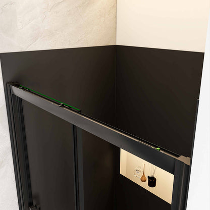 schiebe duschkabine schiebetür 140 H195 cm badezimmer ideen
