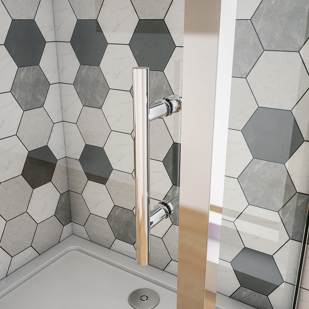 schiebe duschkabine schiebetür dusche 140x76 H190 cm duschbecke ablaufgarnitur badezimmer ideen