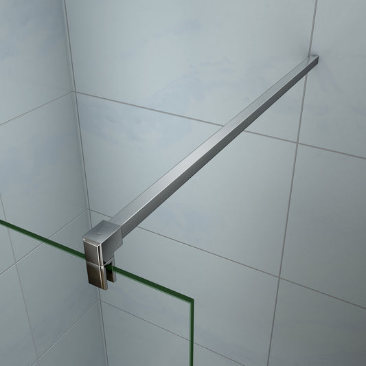 90cm Stabilisationsstange für Duschen 6-10mm Glas, Stabilisierungsstange Duschwand