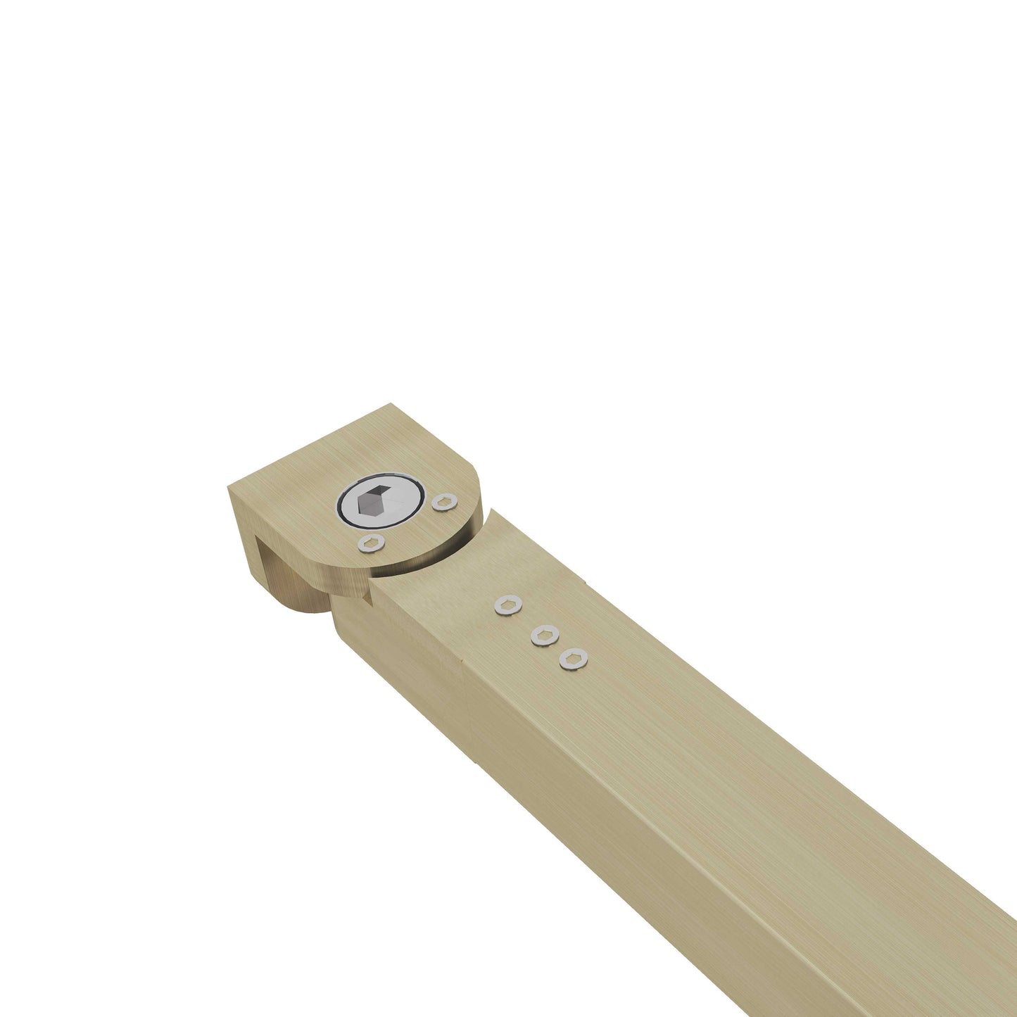 Stabilisationsstange Haltestange für Duschwand 6-10mm Glas Einstellbar 73-120 cm