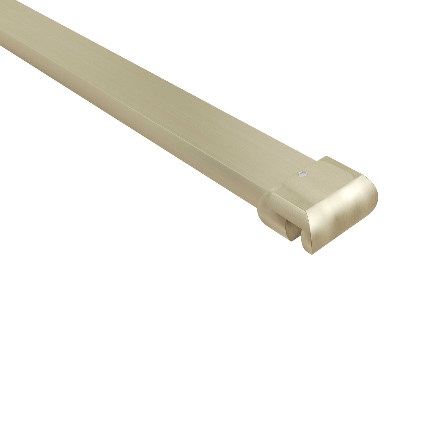 Stabilisationsstange Glas-Wand, Stabilisator Duschwand, Haltestange 140 cm für Glasscheibe von 6-8mm