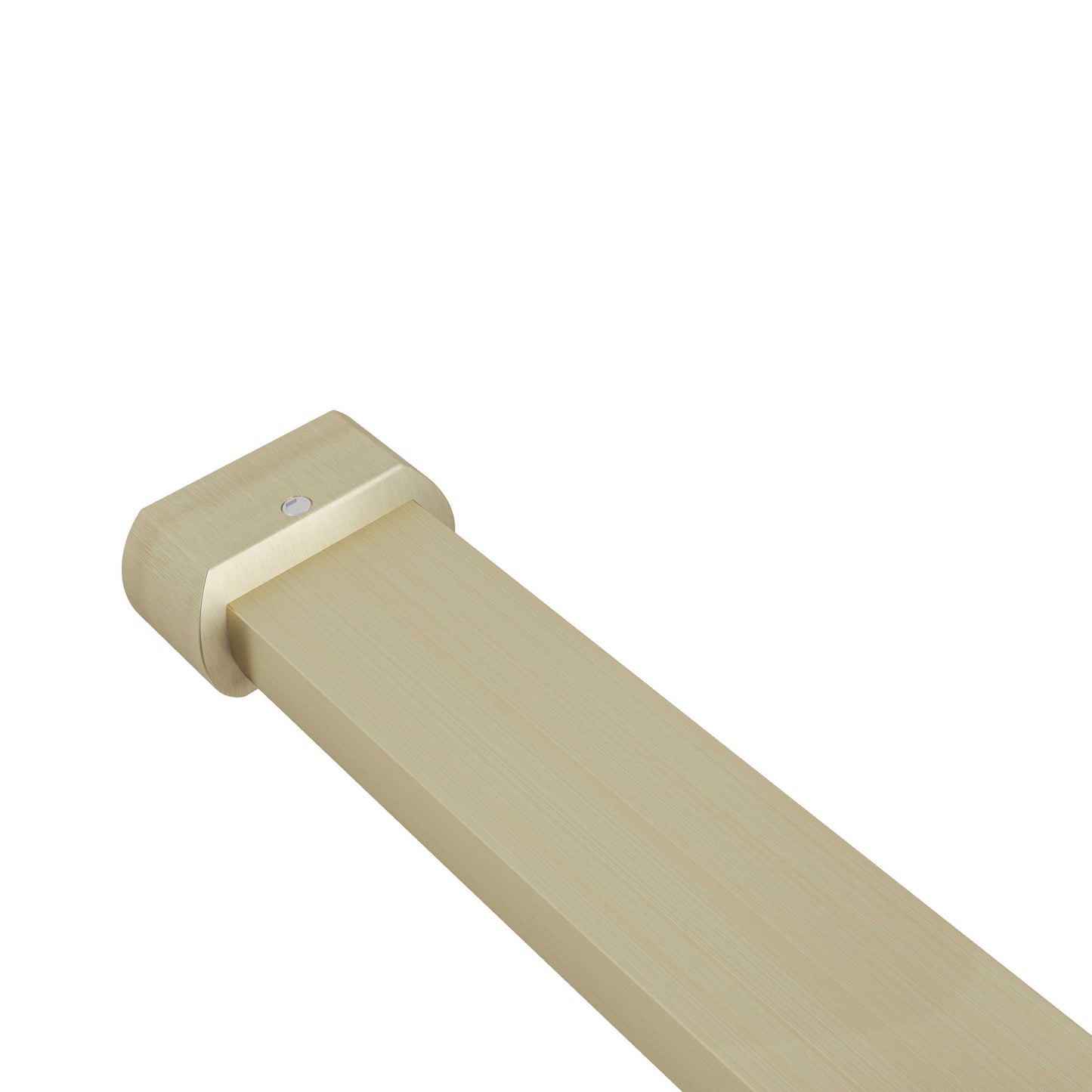 Stabilisationsstange Glas-Wand, Stabilisator Duschwand, Haltestange 140 cm für Glasscheibe von 6-8mm