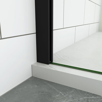 walk in dusche duschwand aus glas 80 H200 cm duschrückwände badezimmer ideen